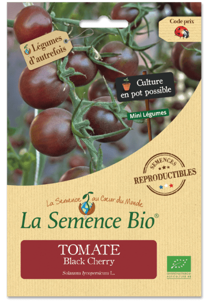Tomates Bio Black Cherry en Sachet