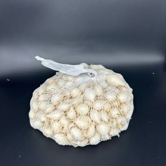Bulbe d'Oignon Blanc Snowball Non Traité - Calibre 14/21 - Sac de 1kg